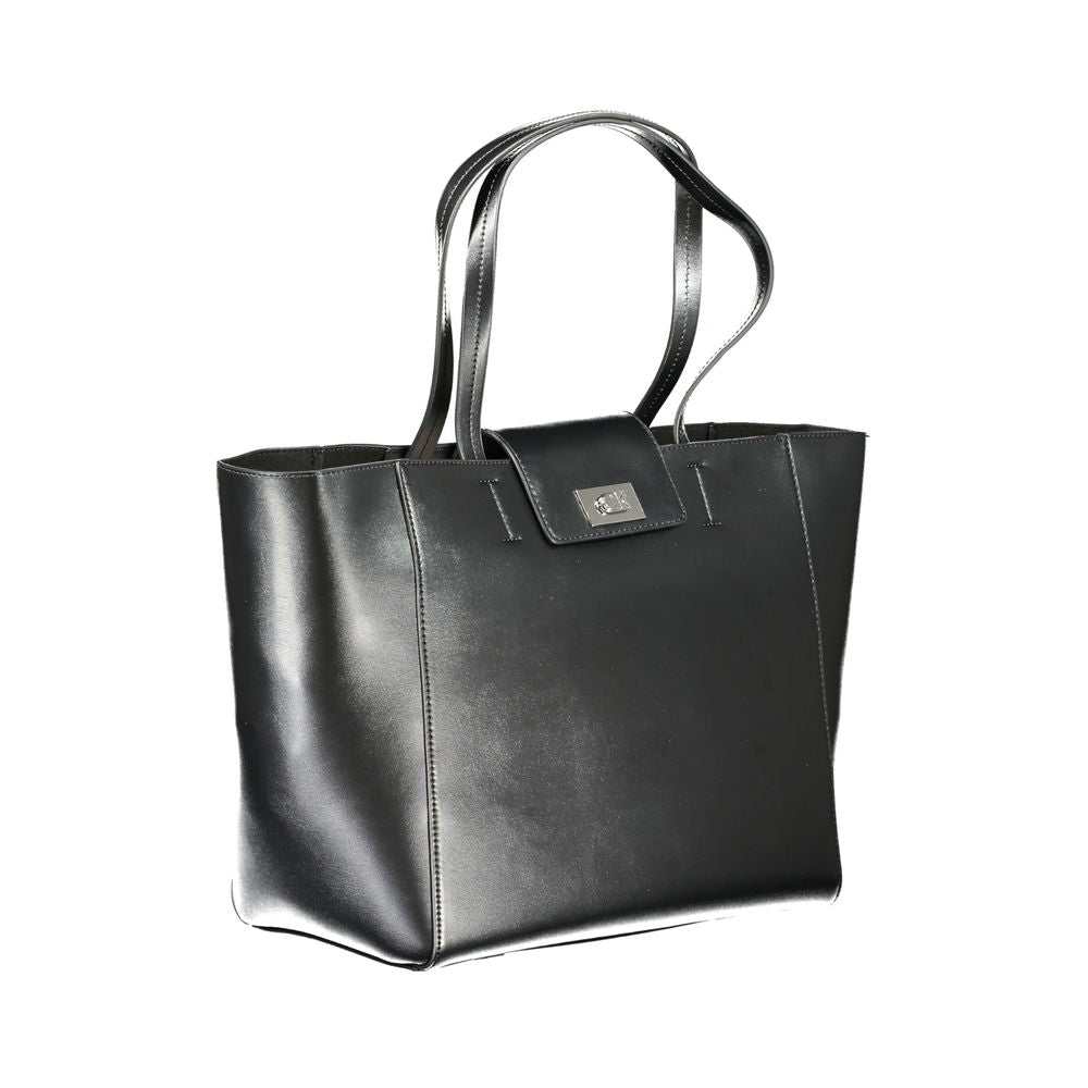 Bolso de poliéster negro