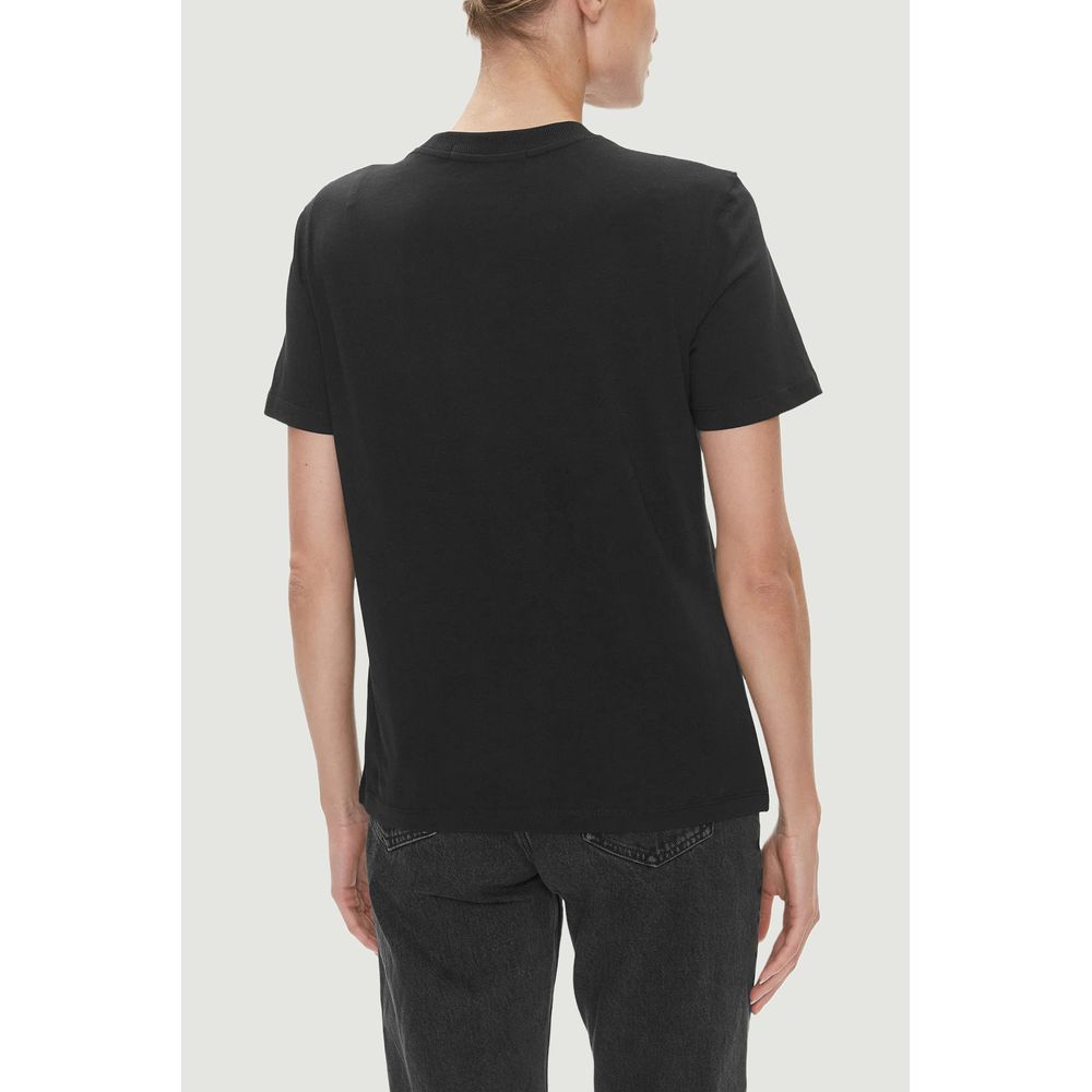 Black Organic Cotton Tops & T-Shirt