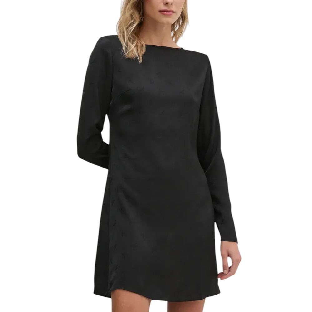 Black Polyester Dress