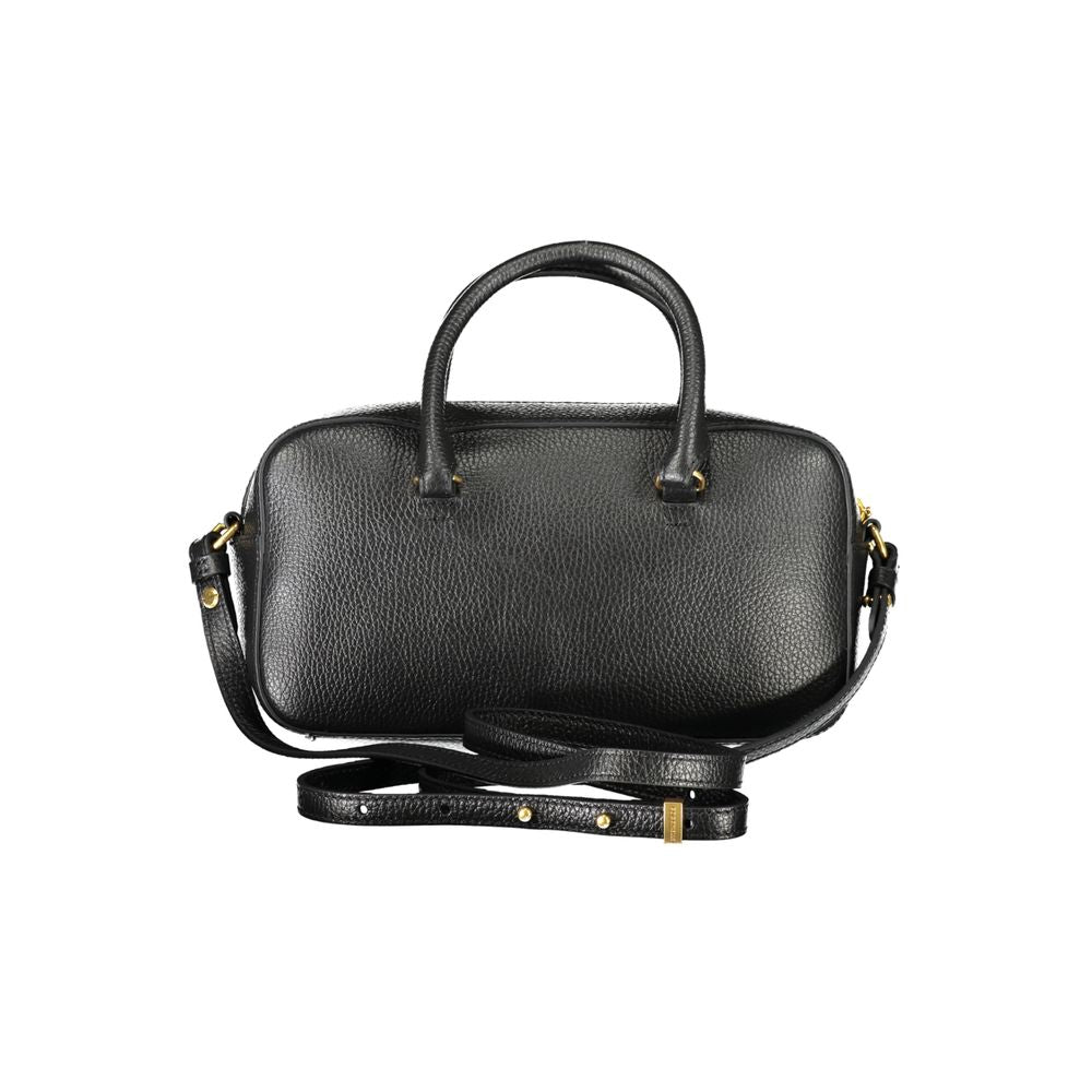 Bolso de piel negro