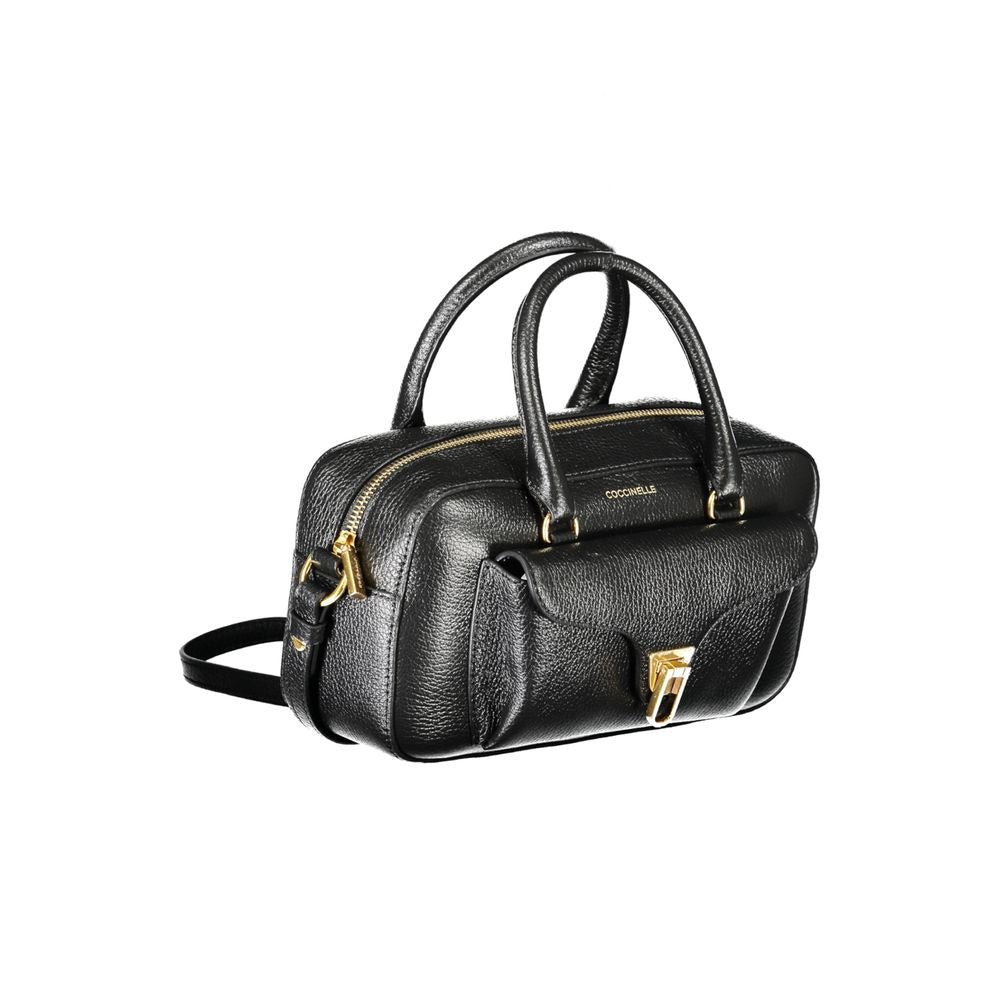 Bolso de piel negro