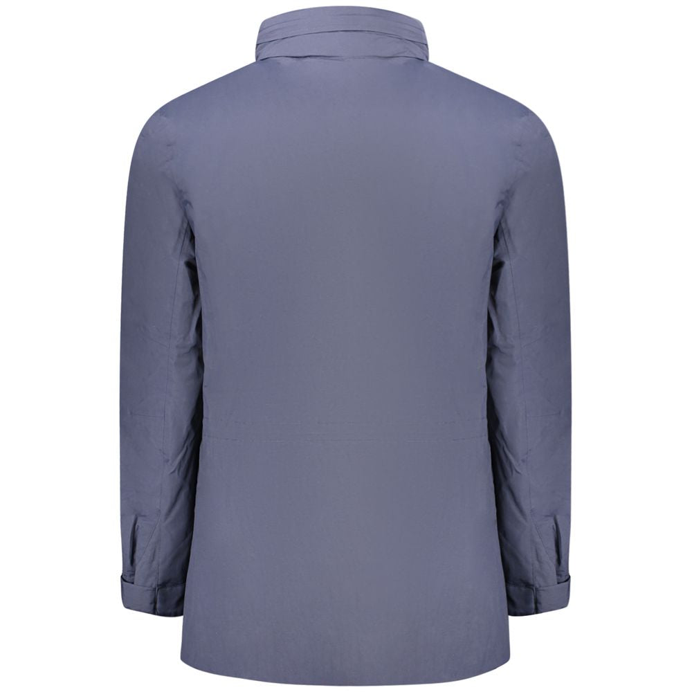 Chaqueta azul de poliamida para hombre