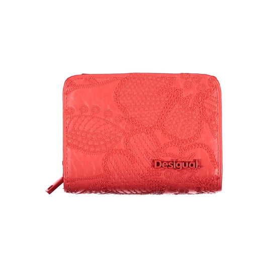 Cartera de polietileno roja