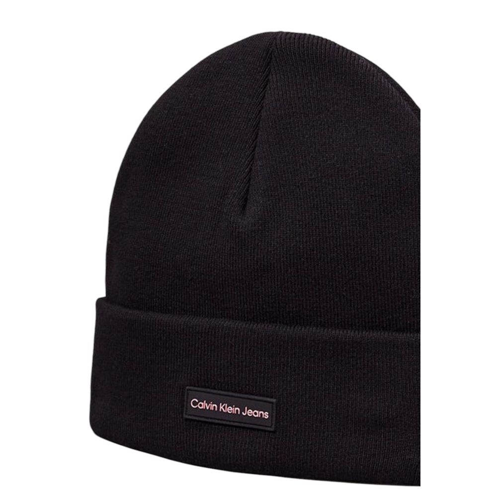 Black Polyester Polyester Hat