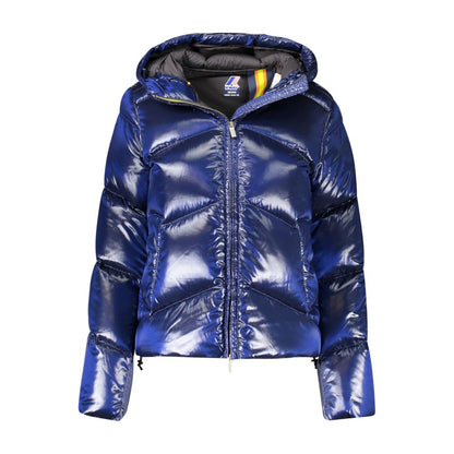 Blue Polyamide Women Jacket