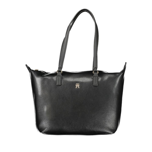 Bolso de poliéster negro