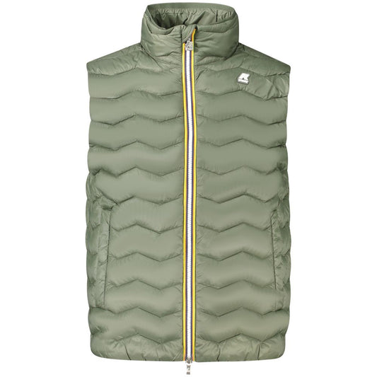 Green Polyamide Men Jacket