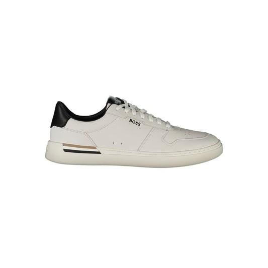 Sneaker Hombre Piel Blanco