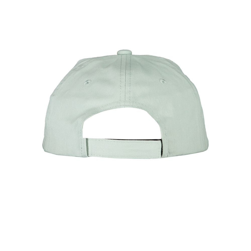 Green Cotton Men Cap