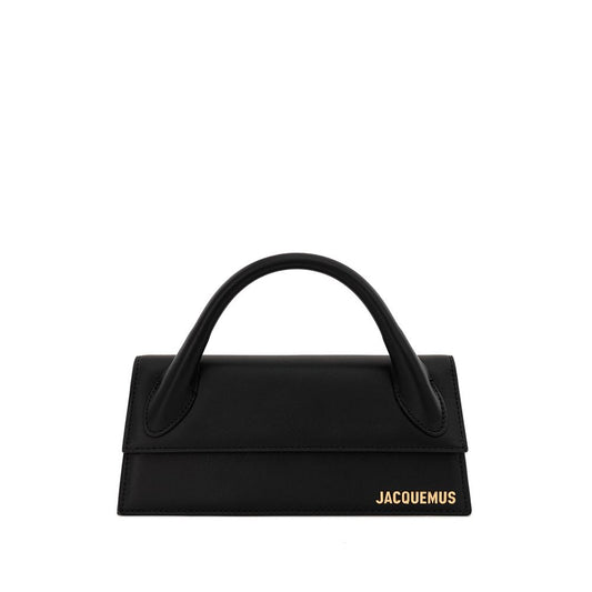 Elegante bolso de cuero negro