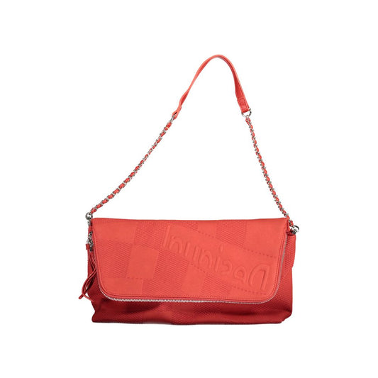 Bolso de polietileno rojo para mujer