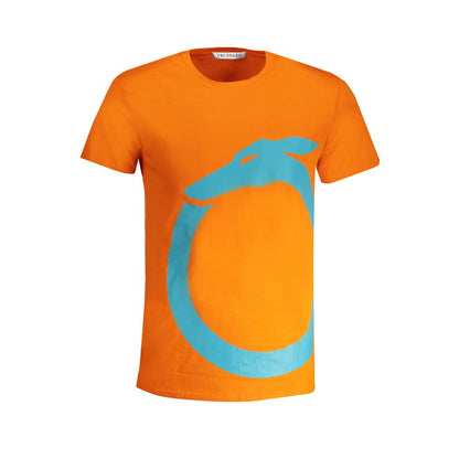 Camiseta naranja de algodón