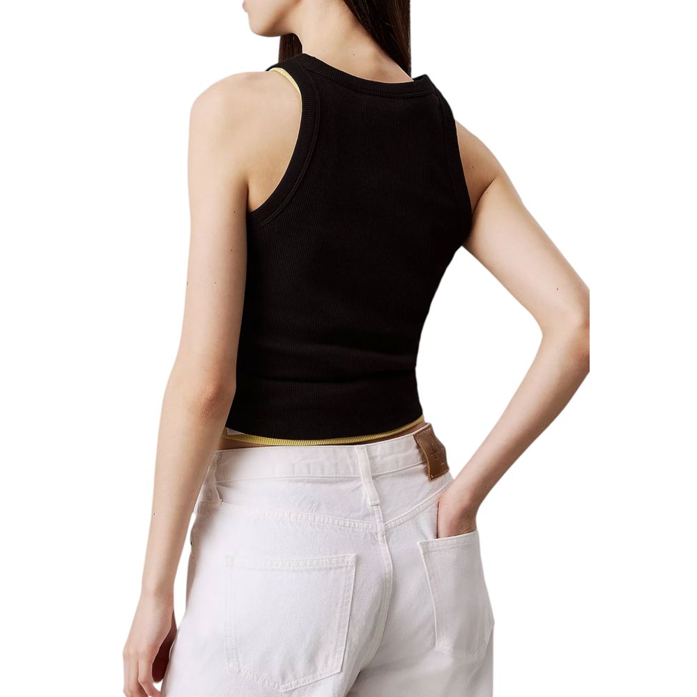 Tops y camisetas Rigenerato de algodón negro