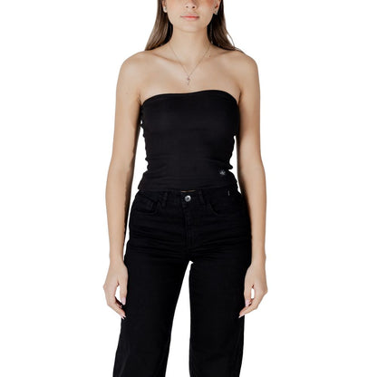 Tops y camisetas Rigenerato de algodón negro