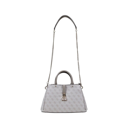 Gray Polyethylene Handbag