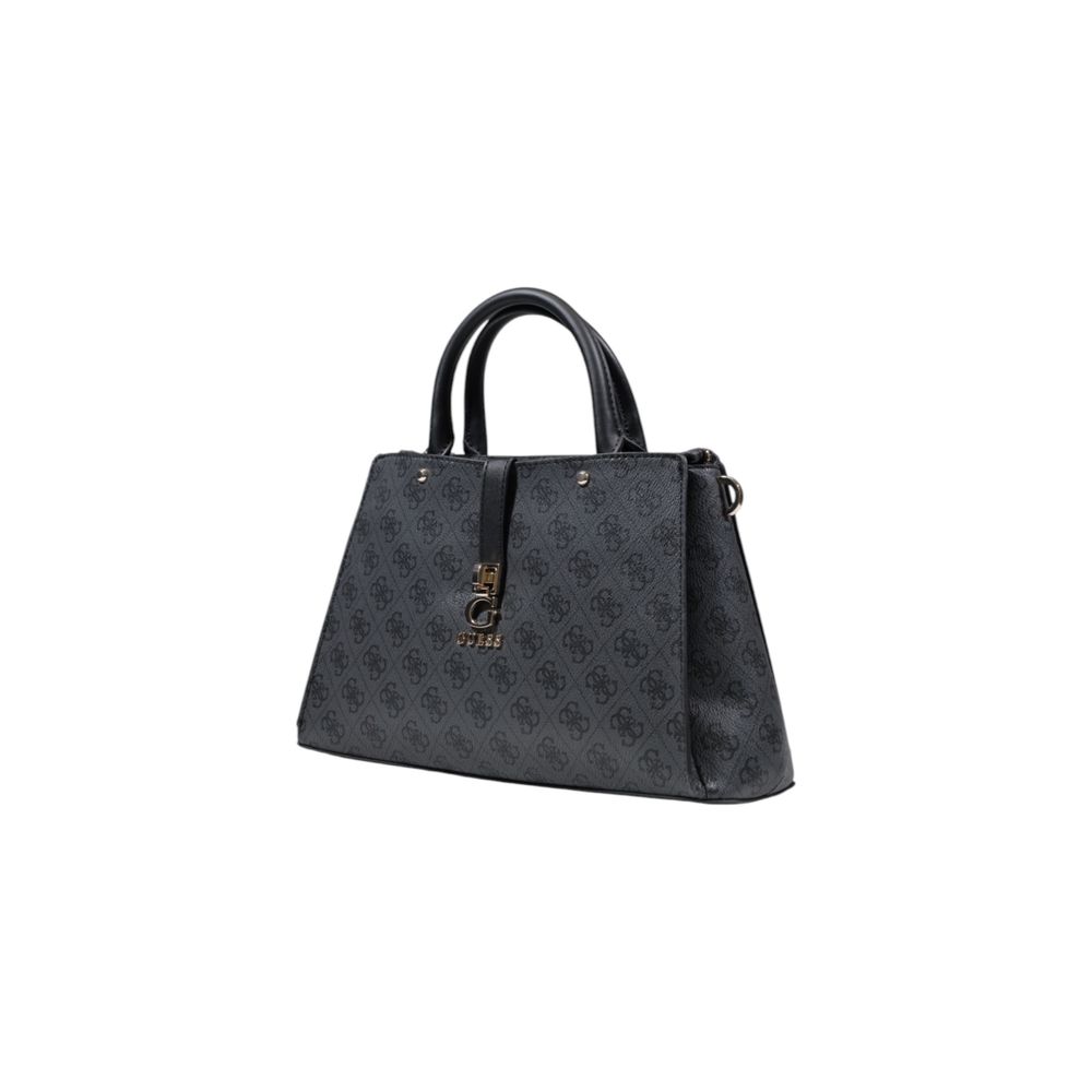 Gray Polyethylene Handbag