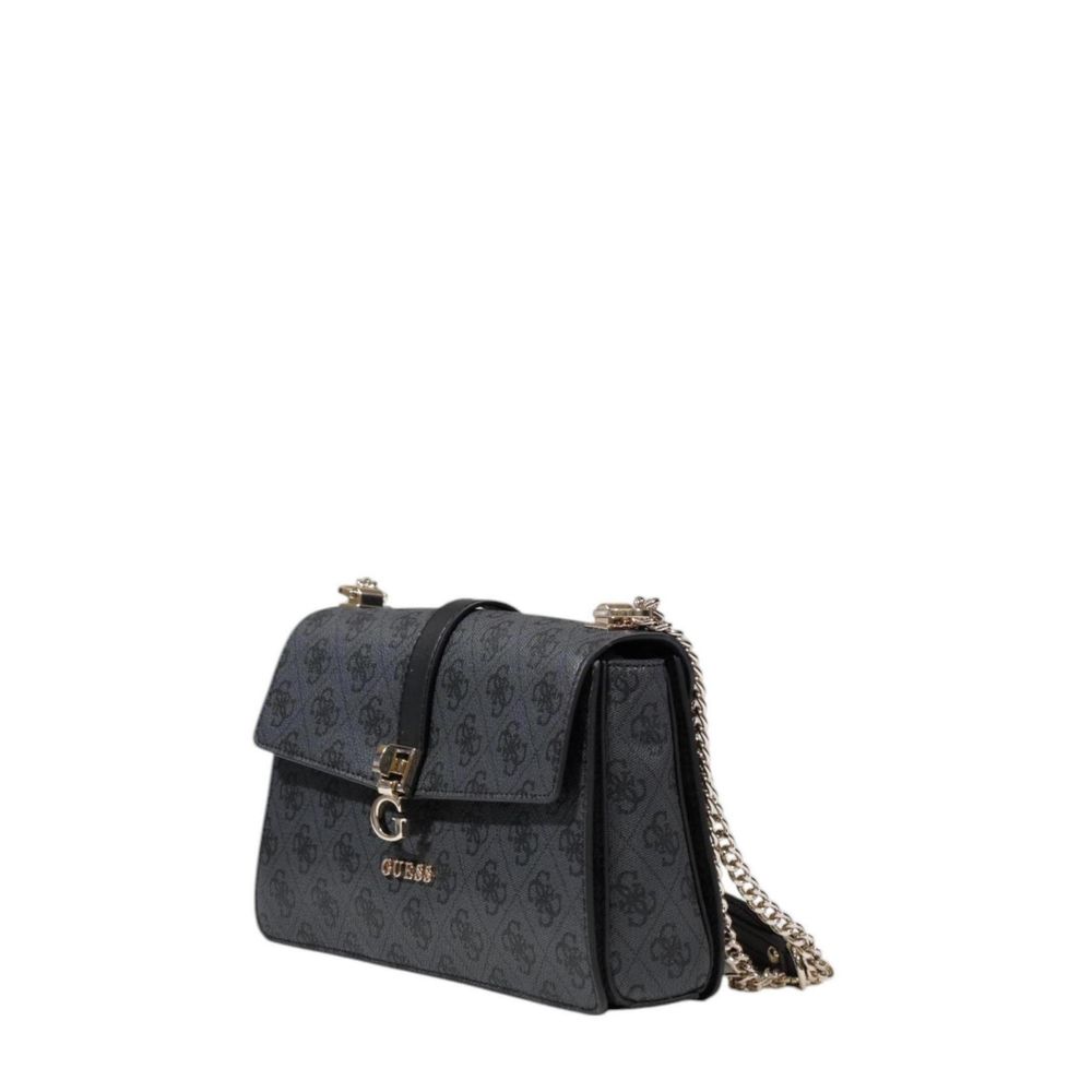 Gray Polyethylene Handbag