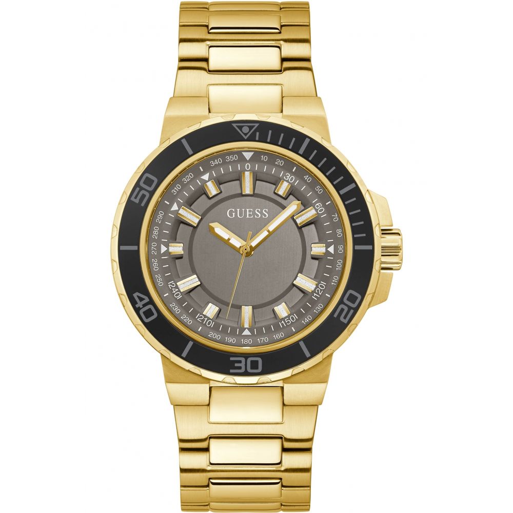 Reloj de acero inoxidable dorado