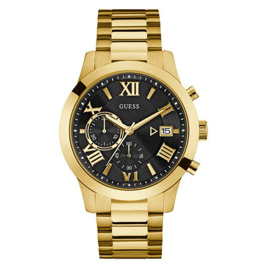 Reloj de acero dorado