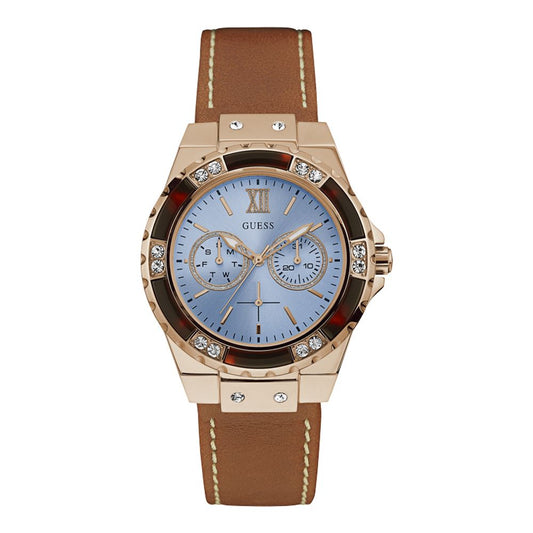 Reloj de polietileno marrón