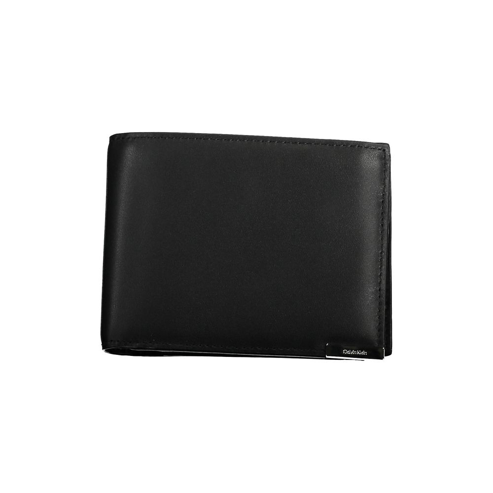 Cartera de hombre de piel negra