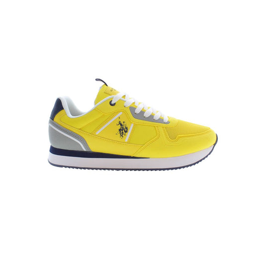 Sneaker Hombre Poliéster Amarillo