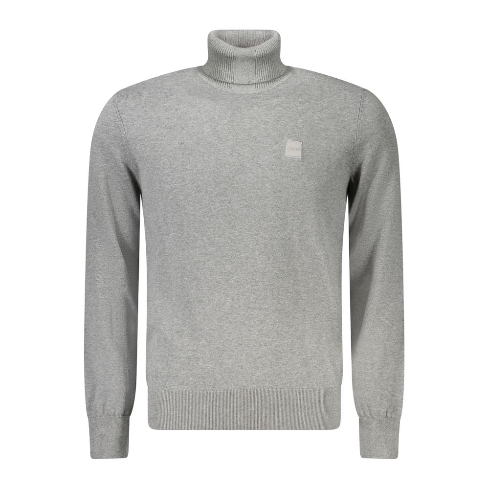 Jersey gris de algodón para hombre