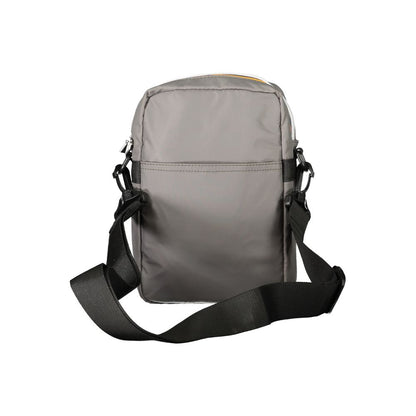 Green Polyamide Men Shoulder Bag