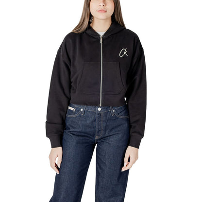 Black Cotton Hoody