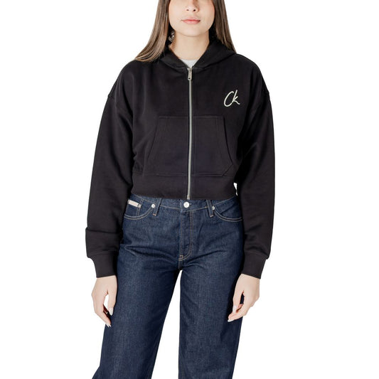 Black Cotton Hoody