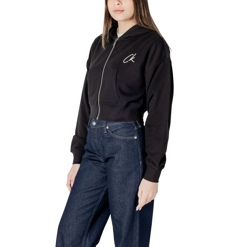Black Cotton Hoody