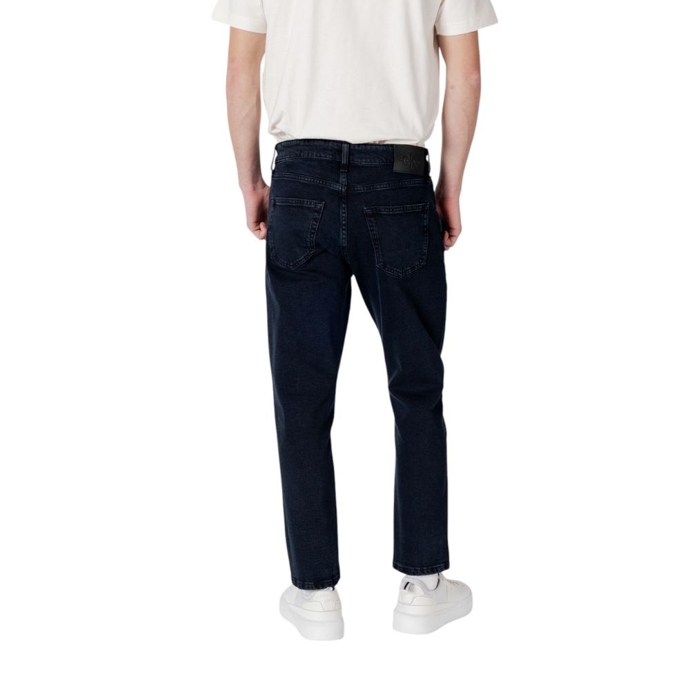 Pantalones y vaqueros de algodón azules