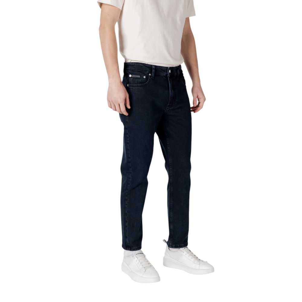 Pantalones y vaqueros de algodón azules