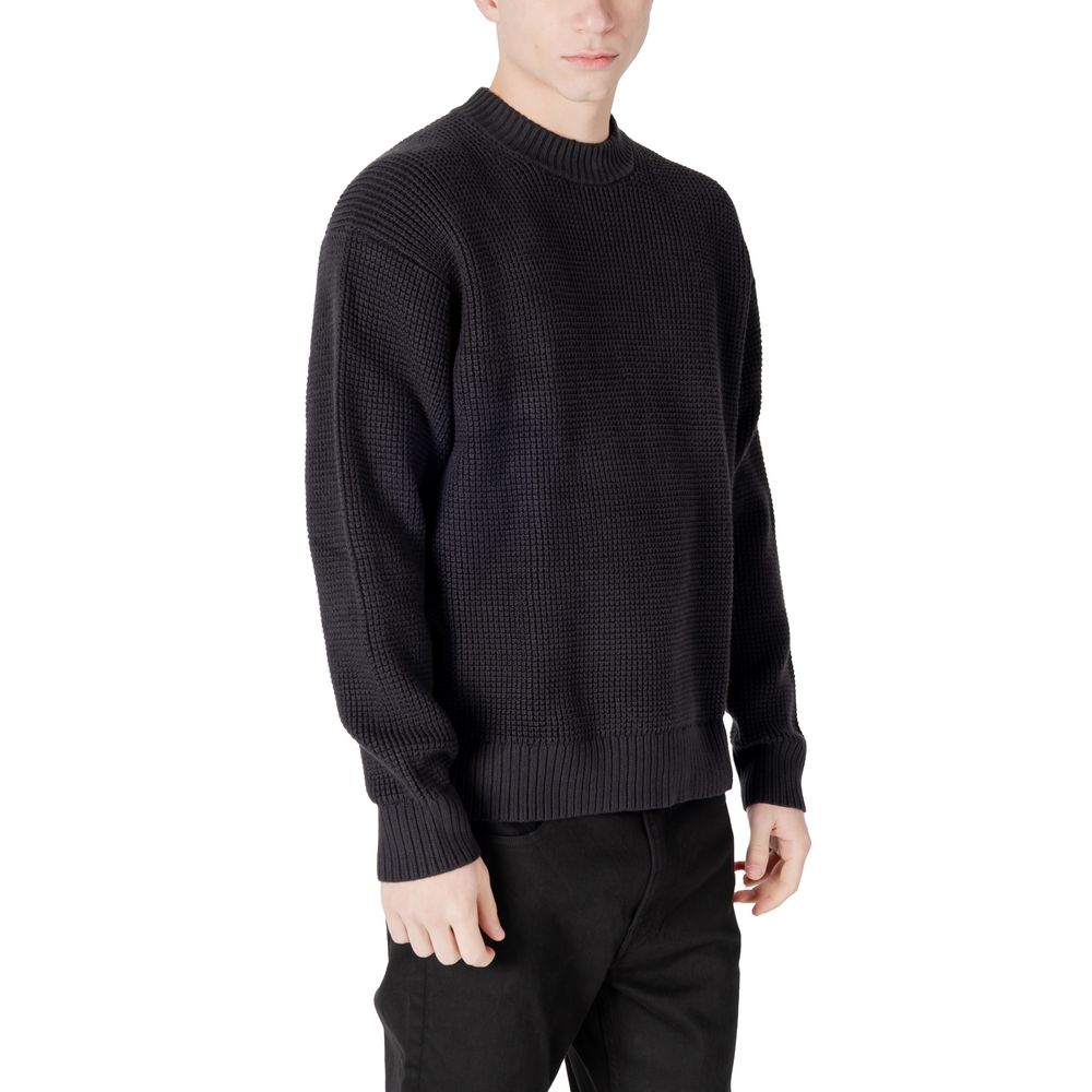 Black Organic Cotton Sweater