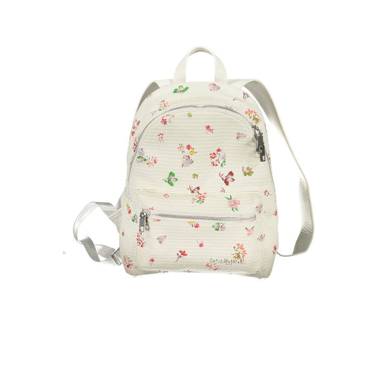 Mochila blanca de polietileno