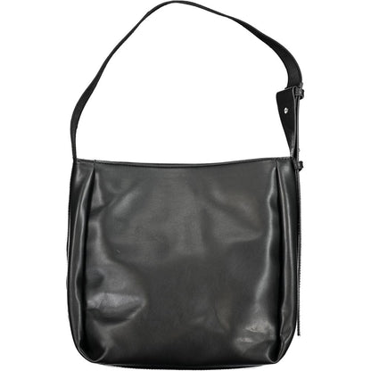 Bolso de poliéster negro