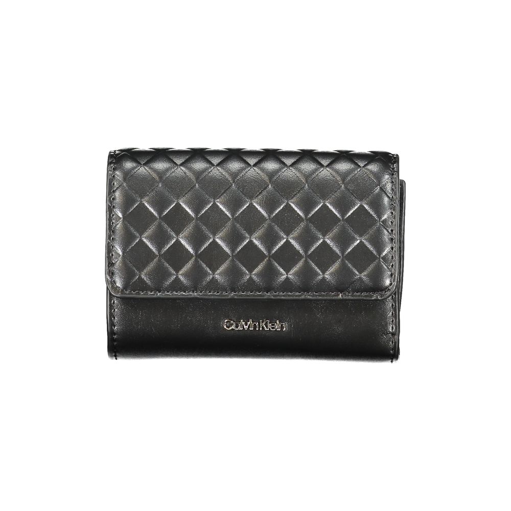 Black Polyester Wallet