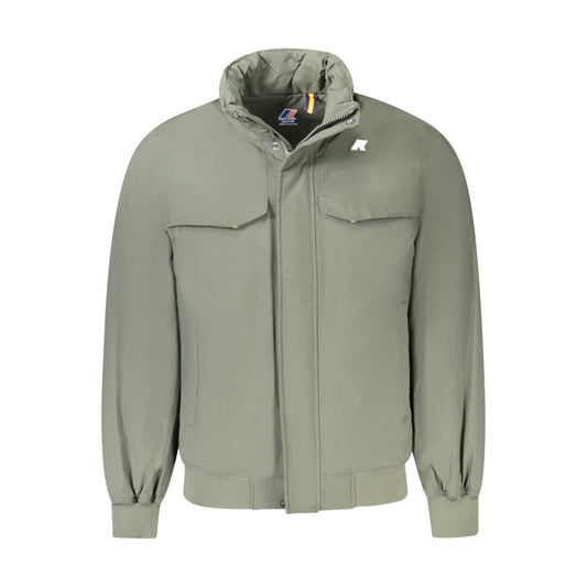 Chaqueta verde de poliamida para hombre