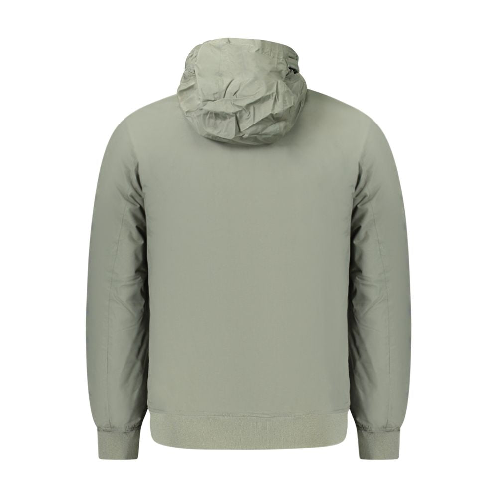 Chaqueta verde de poliamida para hombre