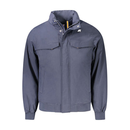 Chaqueta azul de poliamida para hombre