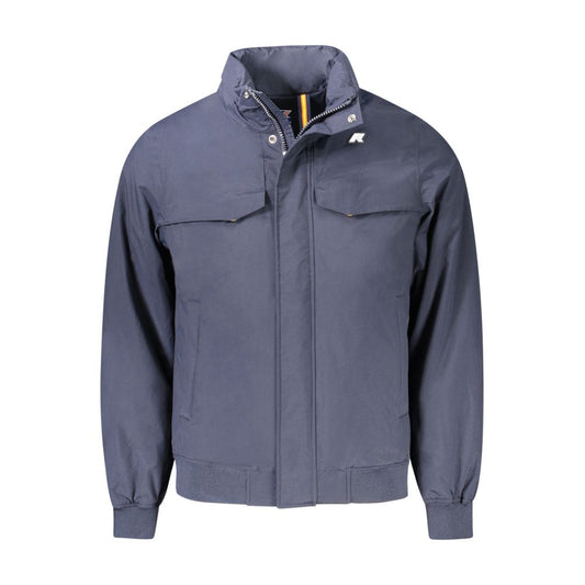 Chaqueta azul de poliamida para hombre