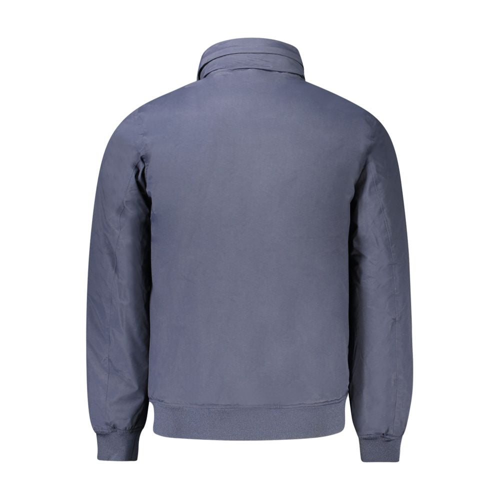 Chaqueta azul de poliamida para hombre