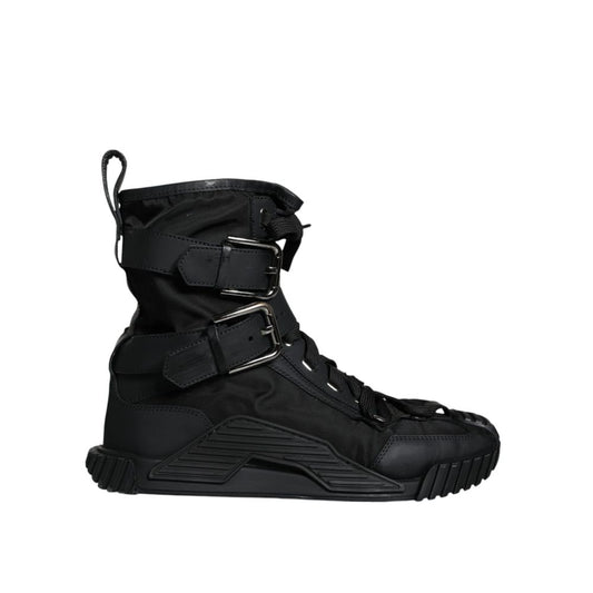 Black Nylon Sneaker