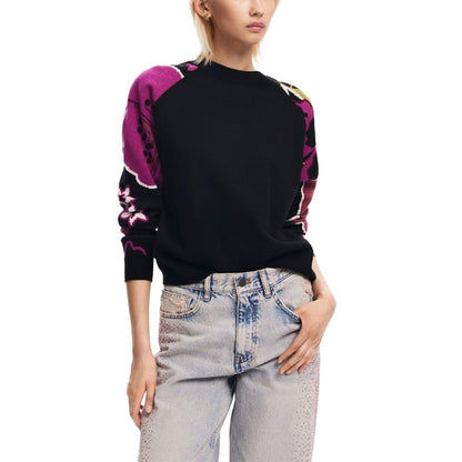 Black Polyamide Sweater