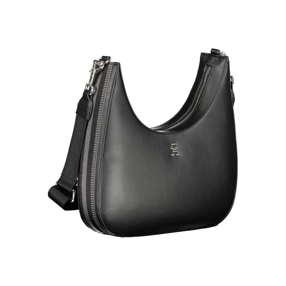 Bolso de poliéster negro