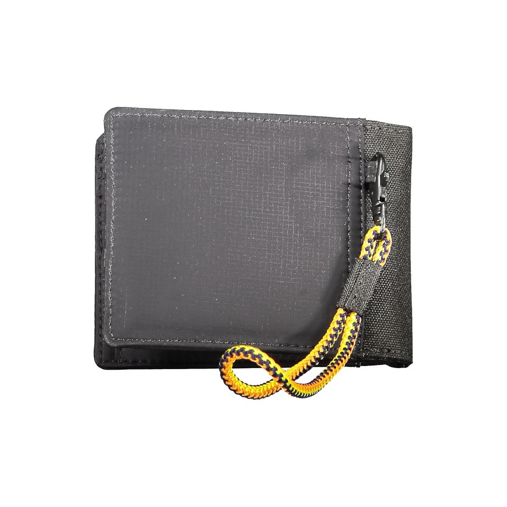 Black Polyamide Men Wallet