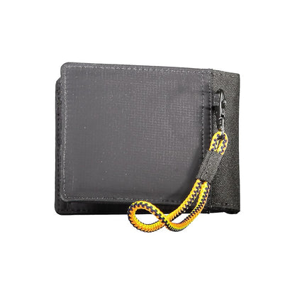 Black Polyamide Men Wallet