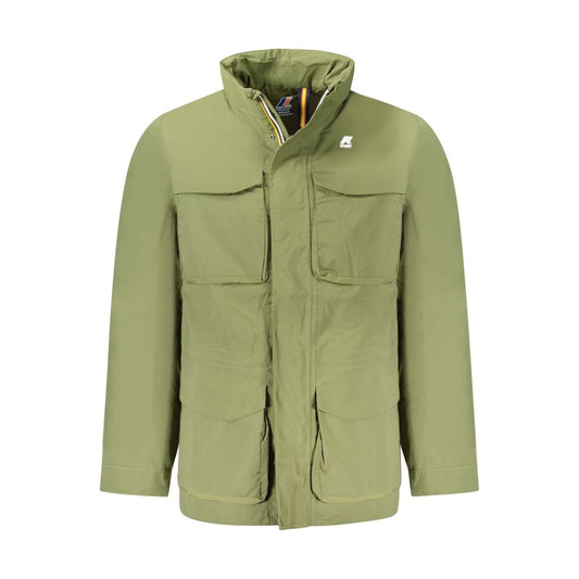 Green Nylon Men's Jacket