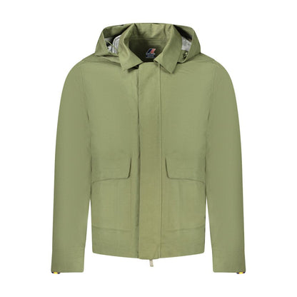 Green Linen Men Jacket