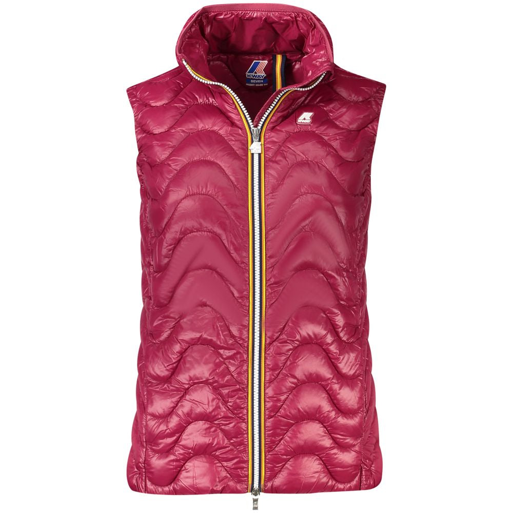 Purple Polyamide Women Jacket